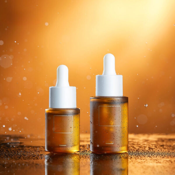 Chai serum thủy tinh nhỏ giọt đáy dày thể tích 15ml 30ml 50ml phong cách nóng bỏng.